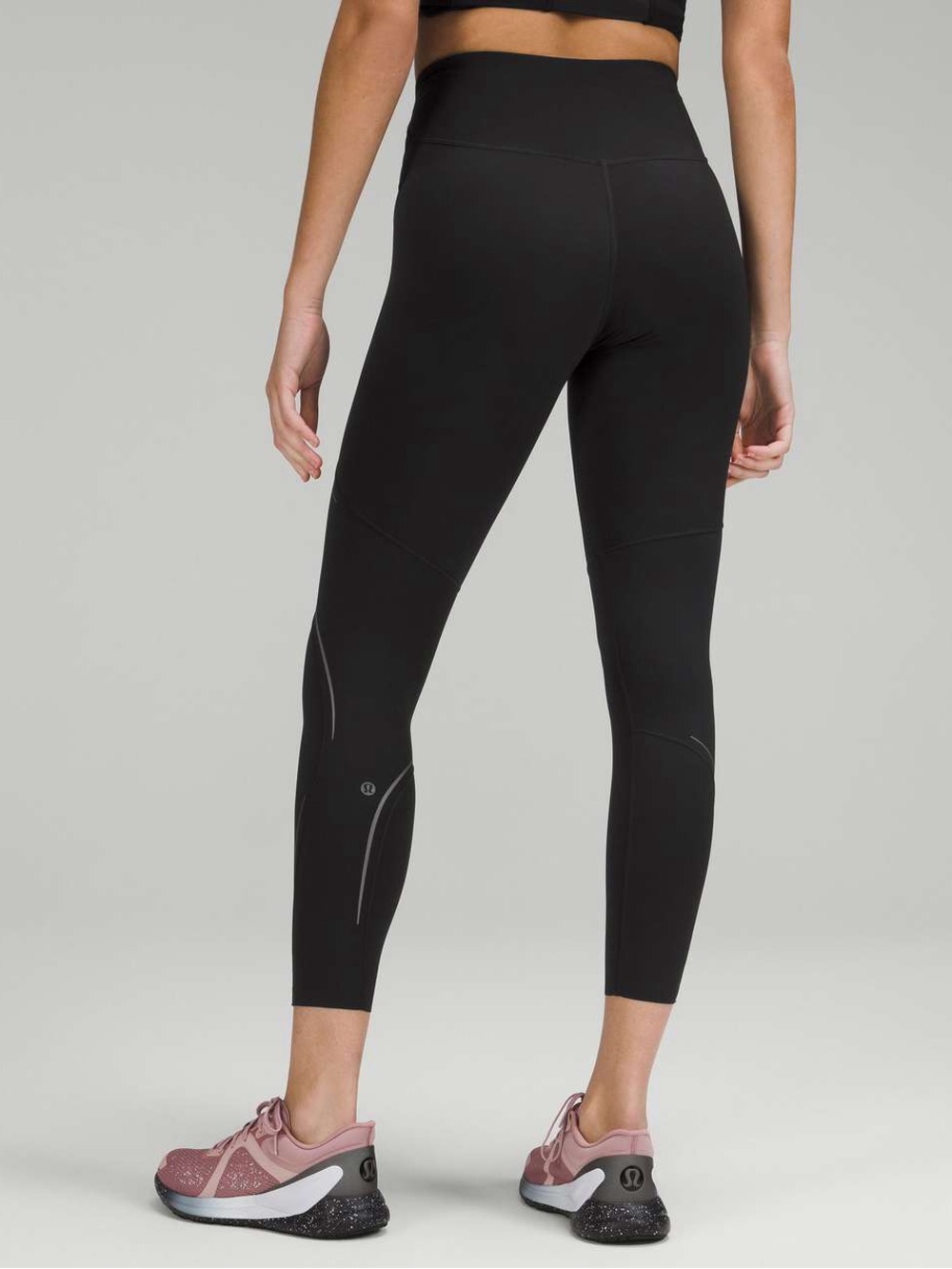 Lululemon Base Pace High-Rise Reflective Tights 25” in Black, Women’s size 4